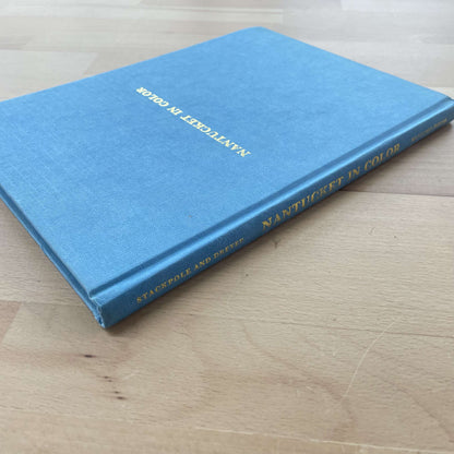 Nantucket in Color — front cover, blue linen