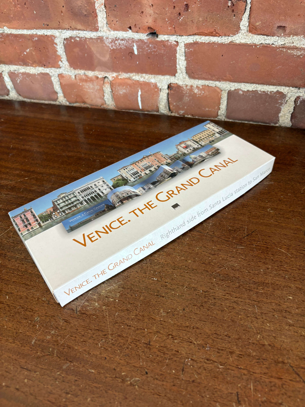 Venice: The Grand Canal fold-out guidebook cover