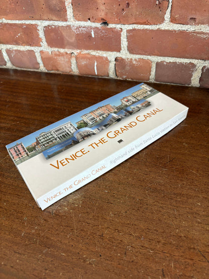 Venice: The Grand Canal fold-out guidebook cover
