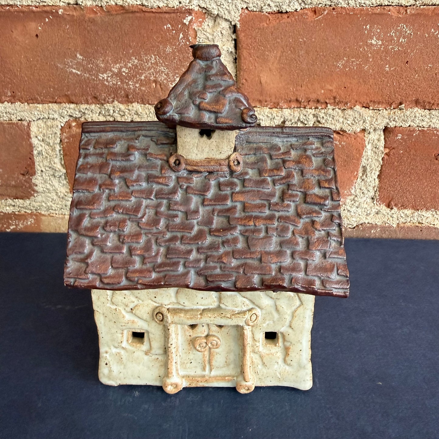 Windy Meadows Pottery Handcrafted Village House by Jan Richardson