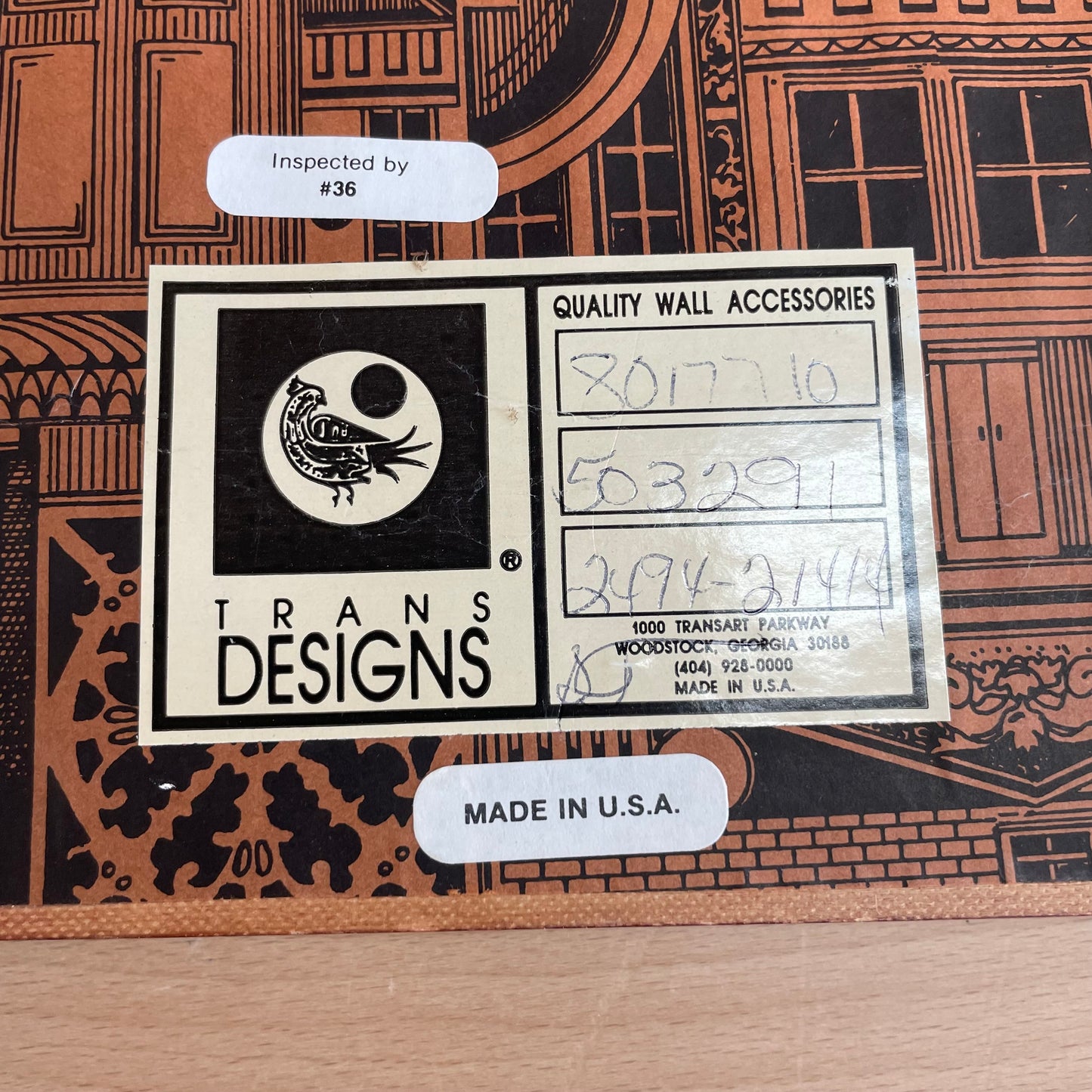 Framed Print of Woman in Boat with Parasol, Signed Artwork in Blue Mat