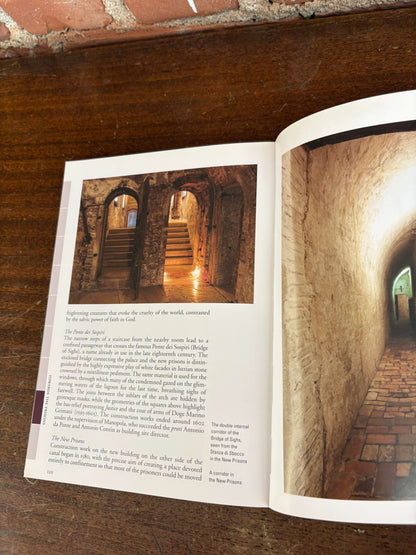 Doge's Palace guidebook open to interior photography