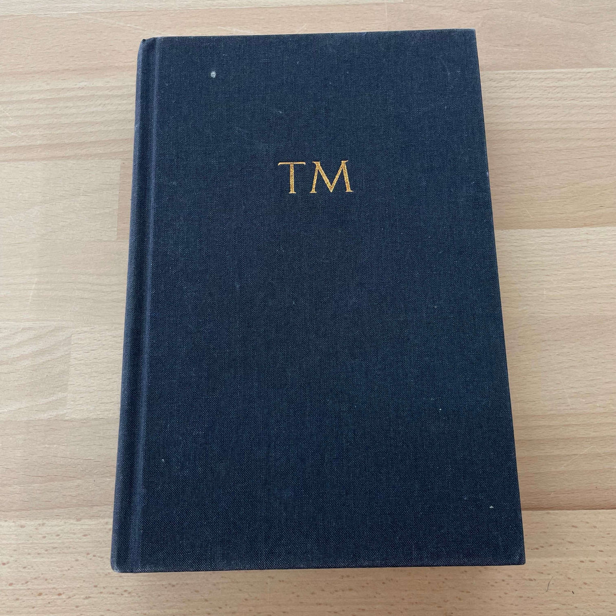 Paradise by Toni Morrison — front cover with gilt monogram