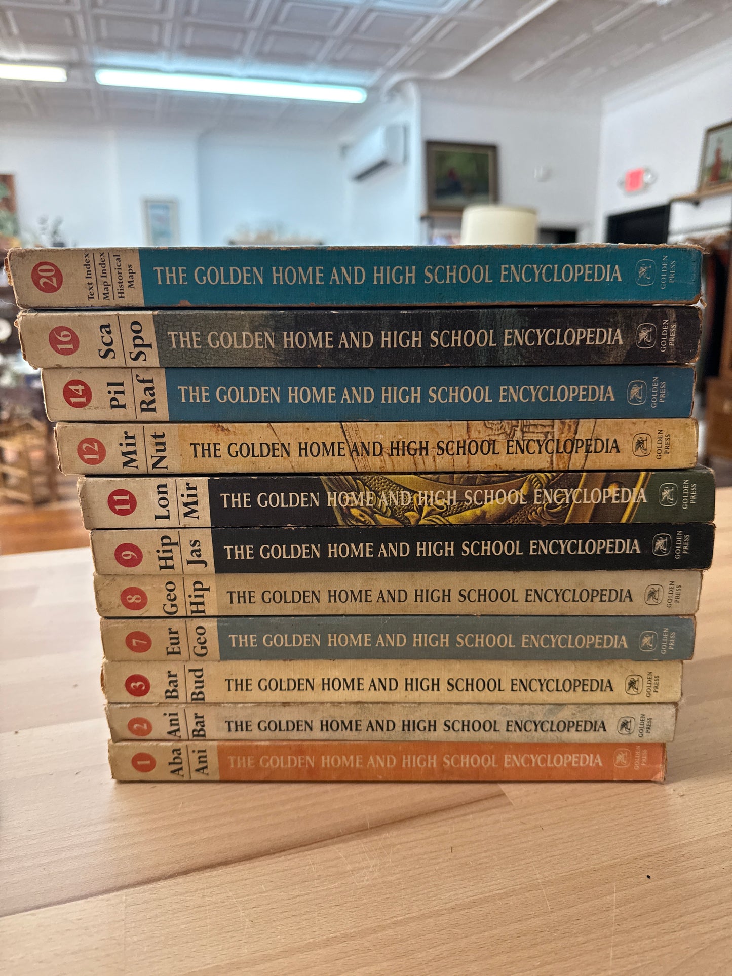 The Golden Home and High School Encyclopedia