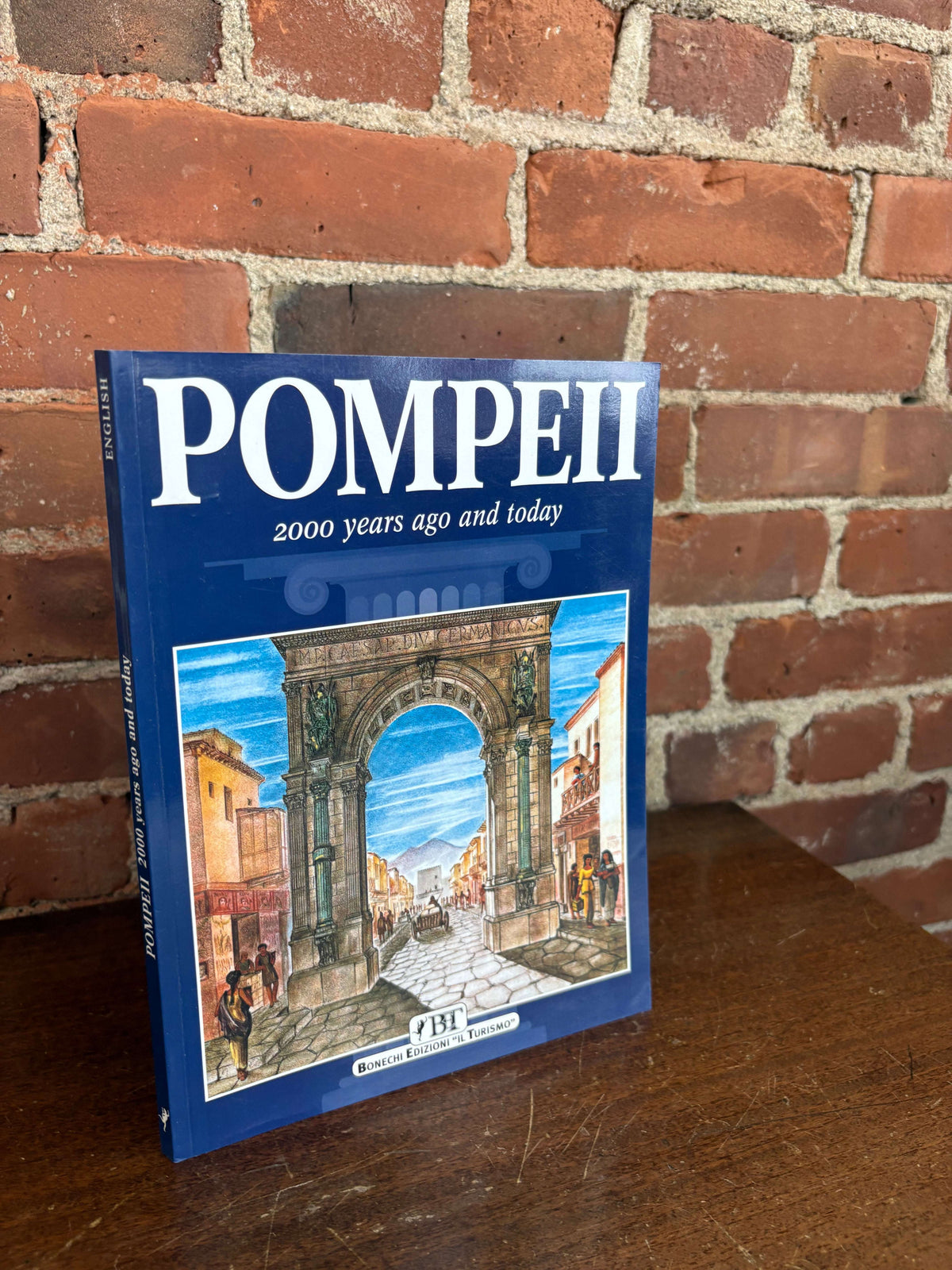 Pompeii 2000 Years Ago and Today guidebook cover