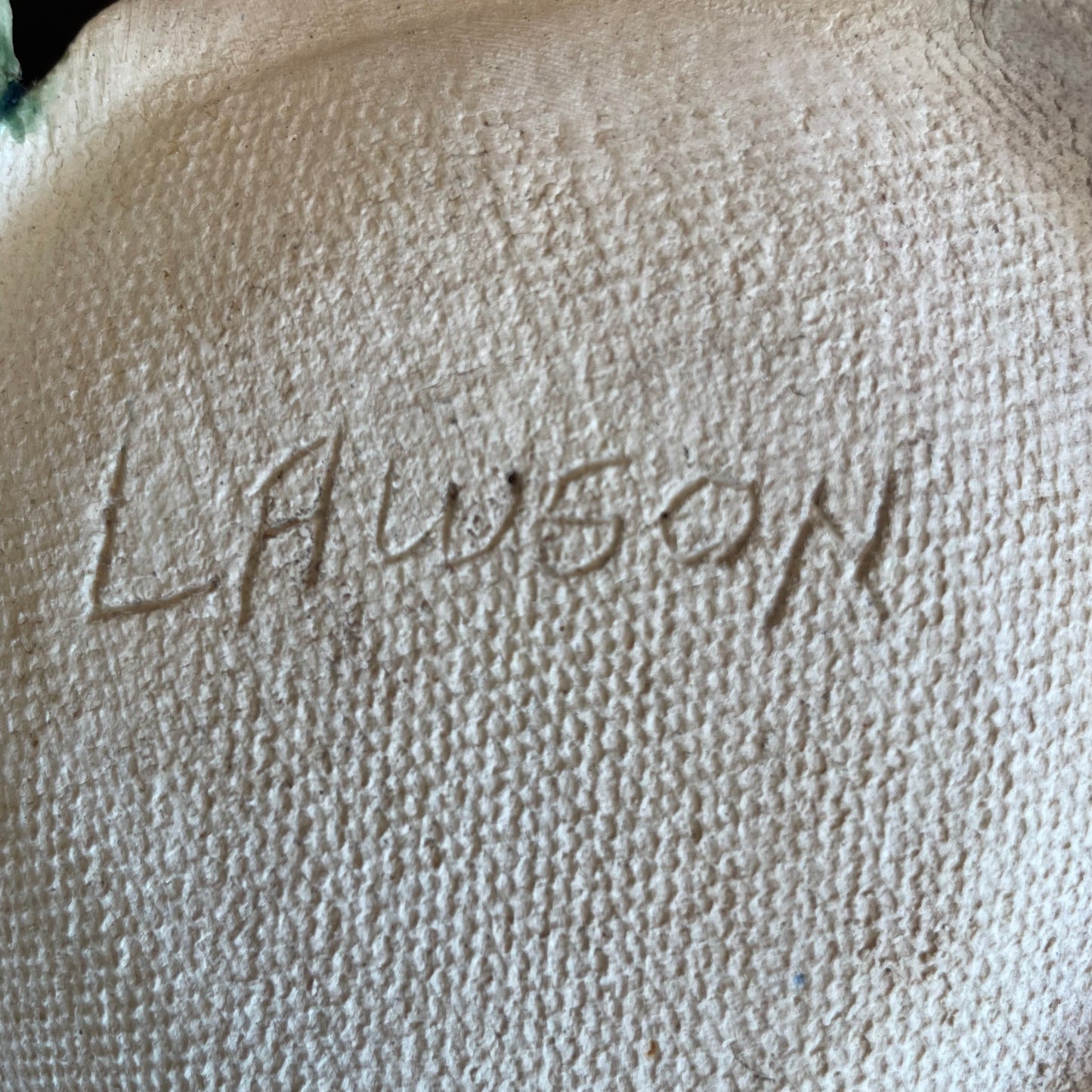 1970s Handmade Ceramic Frog Ashtray by Lawson – Signed & Repaired