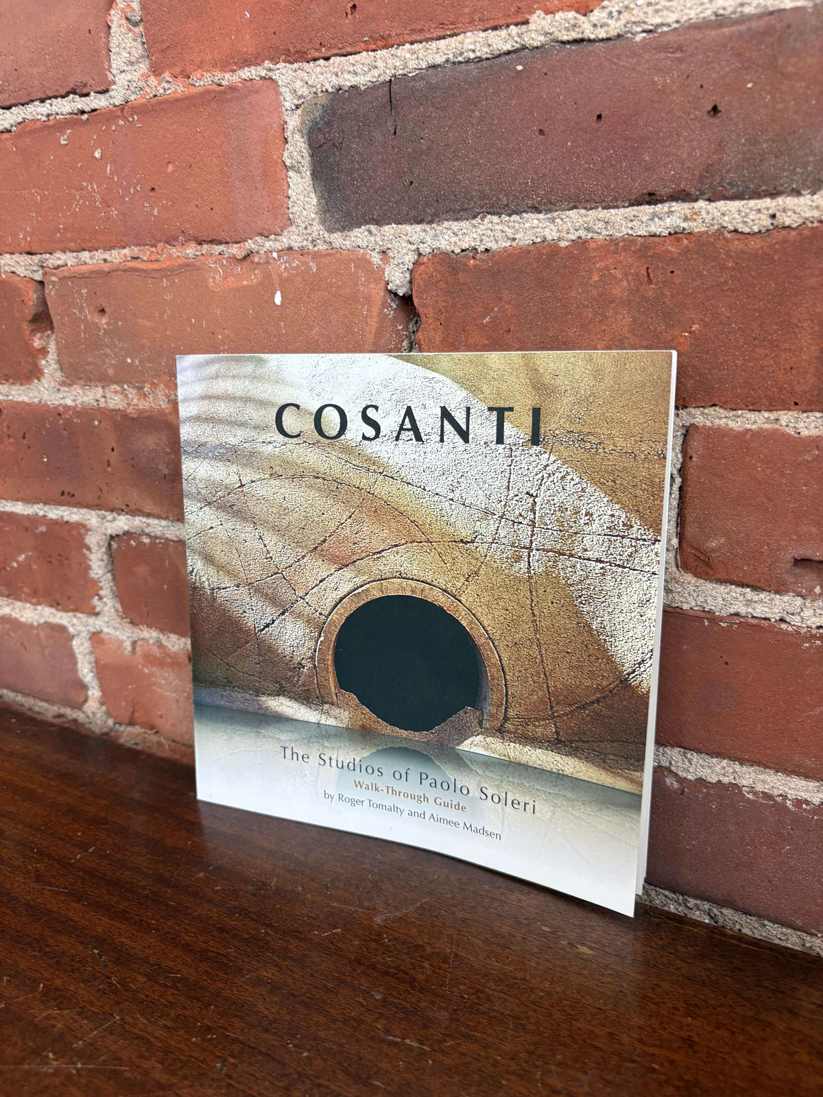 Cosanti book cover, The Studios of Paolo Soleri