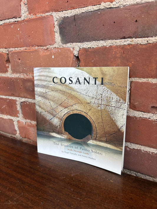 Cosanti book cover, The Studios of Paolo Soleri