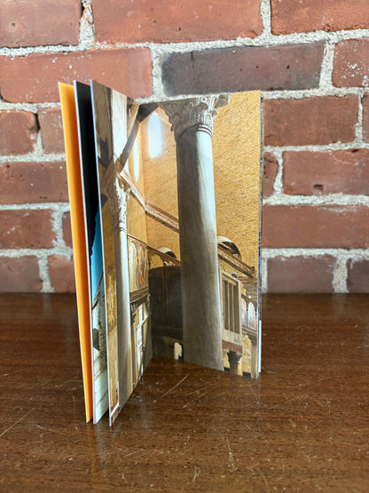 Torcello basilica guidebook standing open