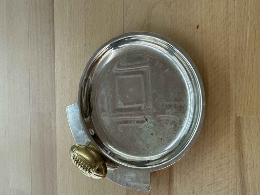 Silver Football Coin Dish — Catchall