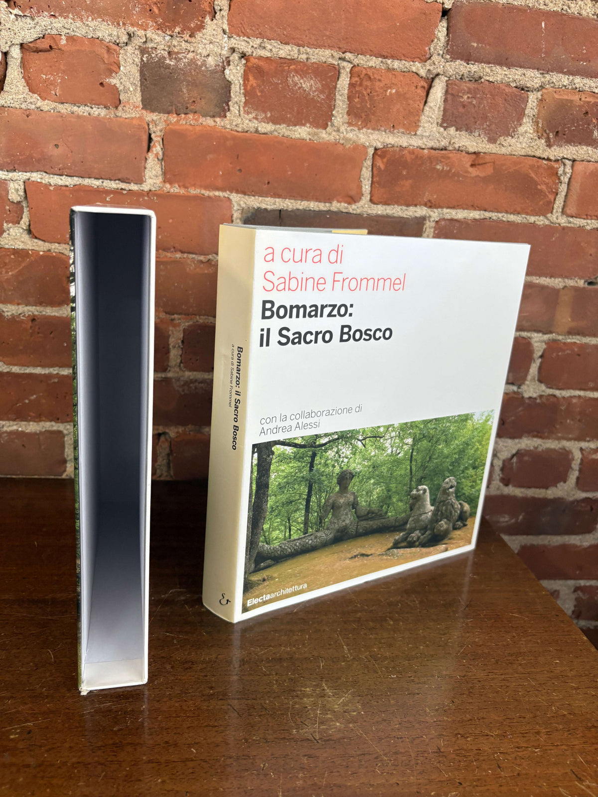 Bomarzo book spine and cover view