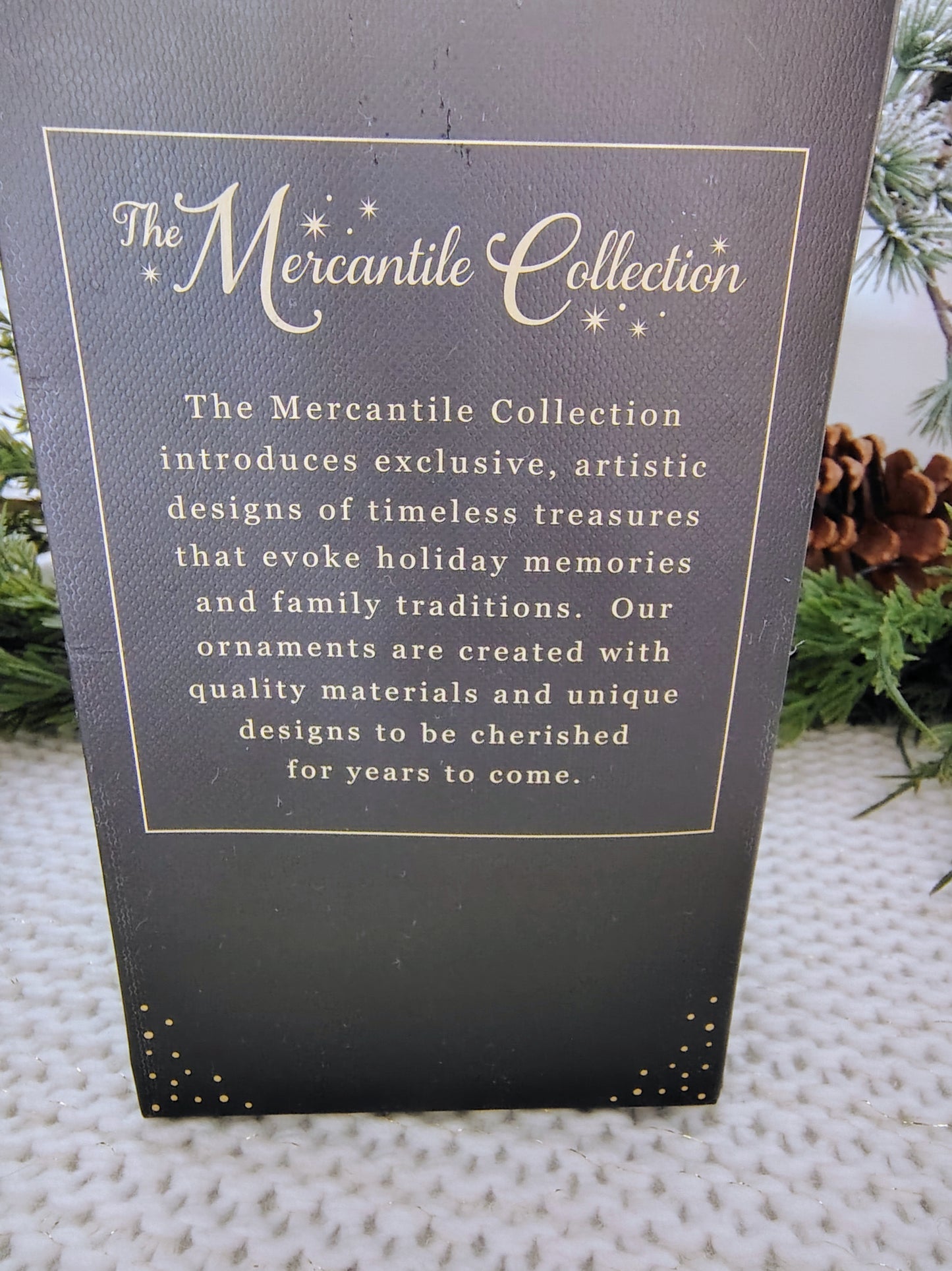 Hand-Blown Glass Snowman Christmas Ornament – The Mercantile Collection by DEMDACO