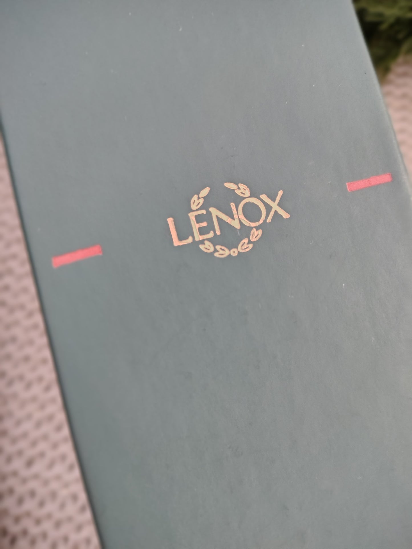 Lenox Silverplate Napkin Rings – Set of 8 in Original Box Christmas