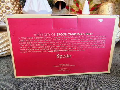 Spode Christmas Tree Mug & Coaster Set – Original Box (Since 1938 Design) – photo 4 of 9
