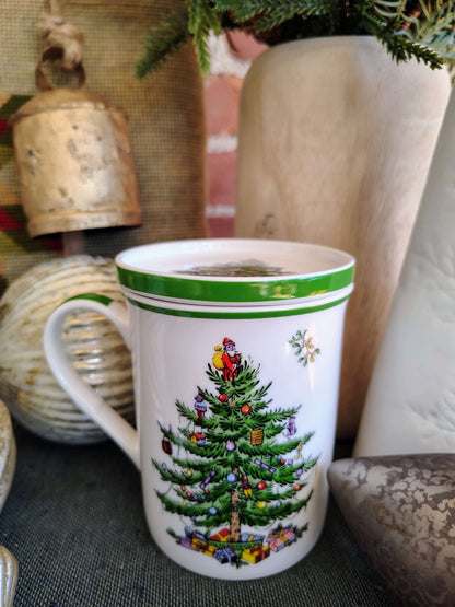 Spode Christmas Tree Mug & Coaster Set – Original Box (Since 1938 Design) – photo 5 of 9