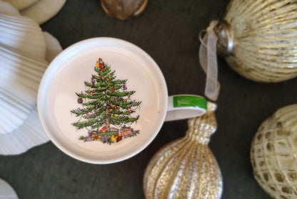 Spode Christmas Tree Mug & Coaster Set – Original Box (Since 1938 Design) – photo 7 of 9