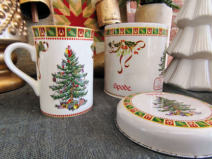 Spode Christmas Tree Sentiment Mug in Holiday Gift Tin (Since 1938 Design) – photo 5 of 8