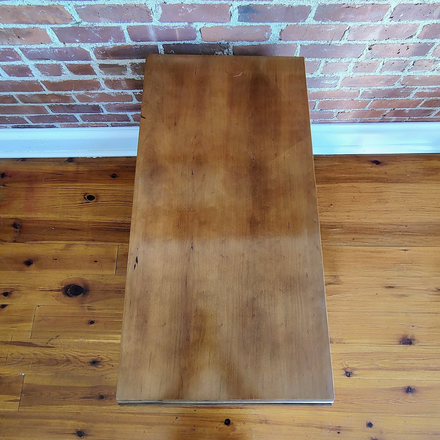 Thomasville Neoclassical Walnut Dropleaf Server - Vintage Mid 20th Century