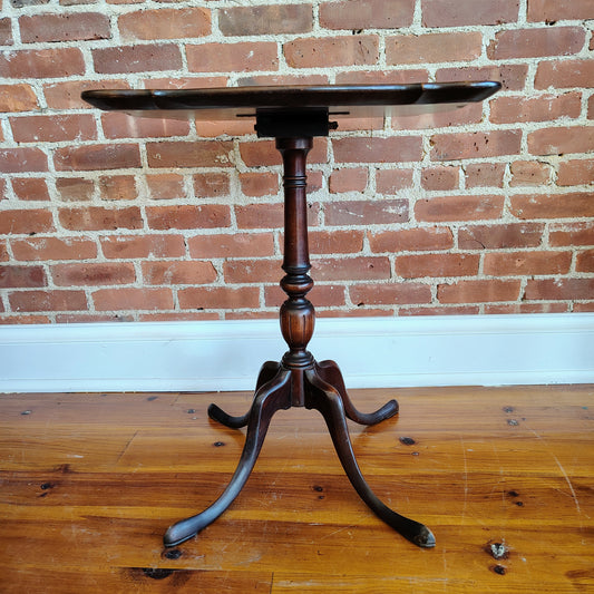 Ferguson Bros. Co. Square-Top Wooden Dessert Stand No. 8030, Hoboken, NJ