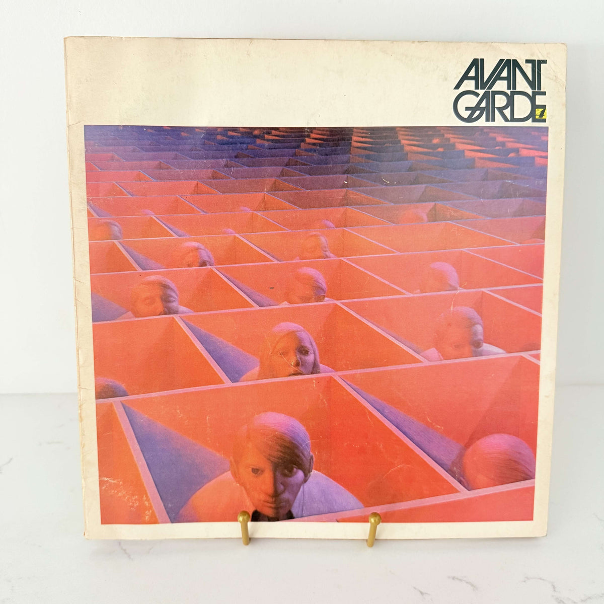 Avant Garde magazine issue 4, September 1968, George Tooker Landscape with Figures cover, photo 4 of 5