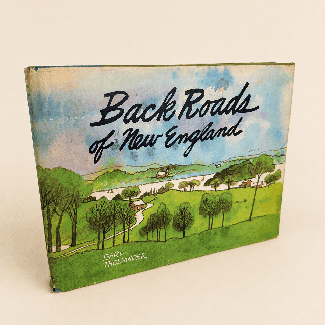 Back Roads of New England — Earl Thollander 1974 First Edition