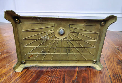 Brass Horse - Head Fireplace Tool Set & Stand, Custom Decor Inc. (1980) - Loom Vintage