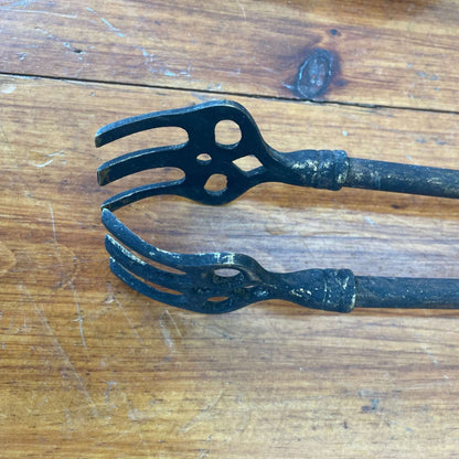 Brass Horse - Head Fireplace Tool Set & Stand, Custom Decor Inc. (1980) - Loom Vintage