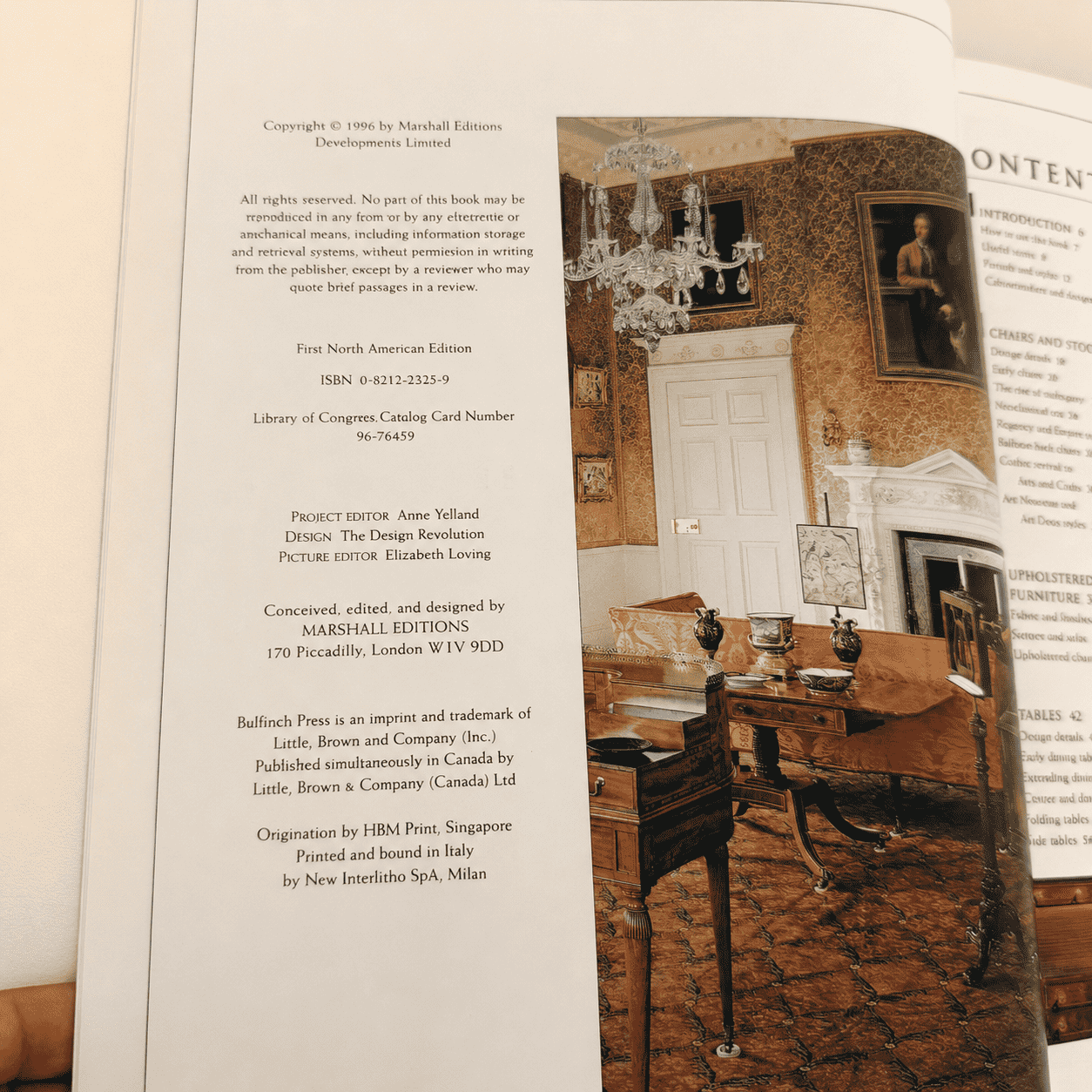 The Bulfinch Anatomy of Antique Furniture