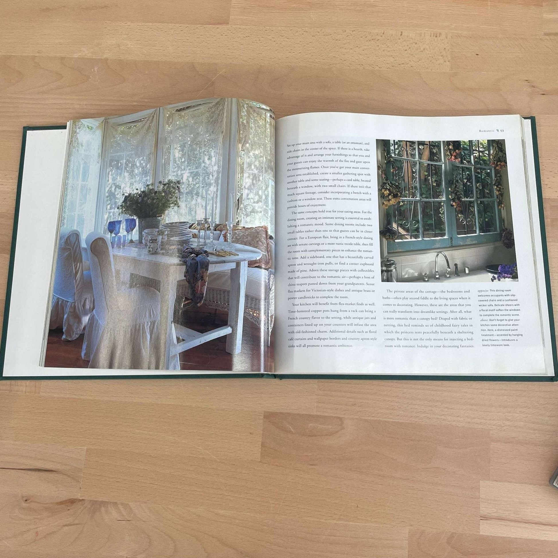 Cottage Retreats by Lisa Jill Schlang – Country Cottage Style Decor Book - Loom Vintage