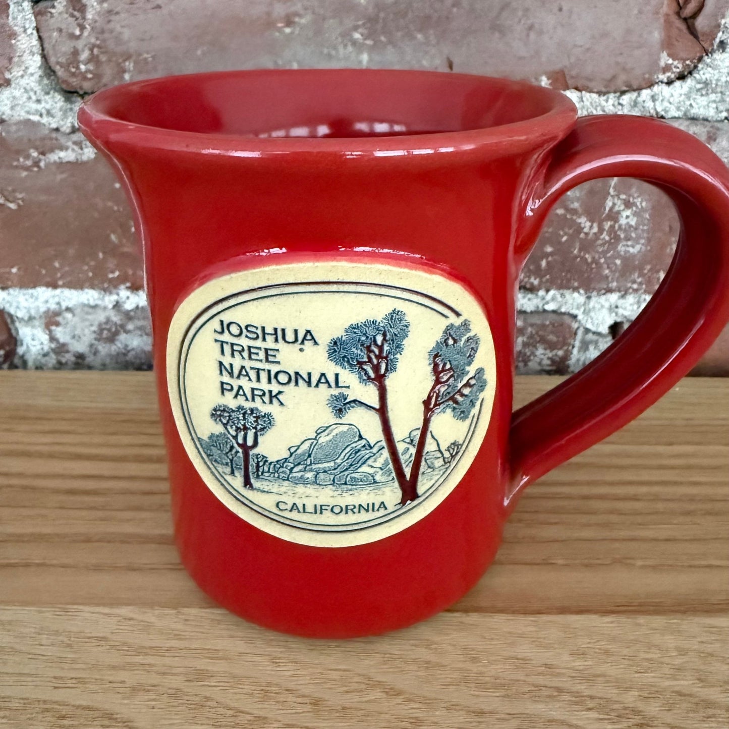 Deneen Pottery Joshua Tree National Park Red Stoneware Mug - Loom Vintage