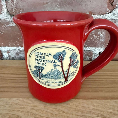 Deneen Pottery Joshua Tree National Park Red Stoneware Mug - Loom Vintage