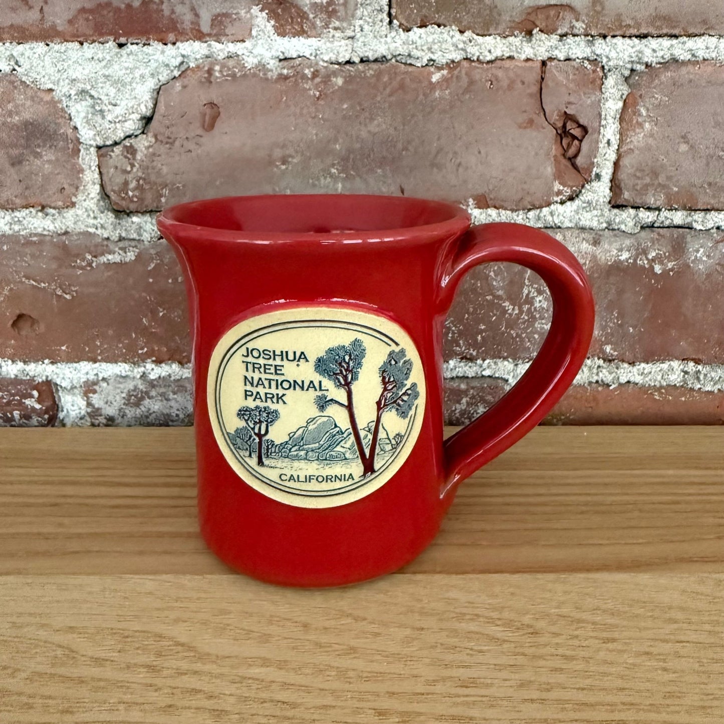 Deneen Pottery Joshua Tree National Park Red Stoneware Mug - Loom Vintage