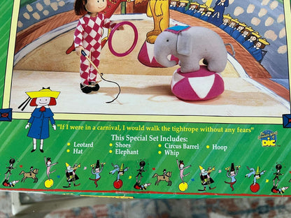 Eden Toys Madeline & Friends Circus Play Adventures Set — New in Original Box, c. 2000 - Loom Vintage