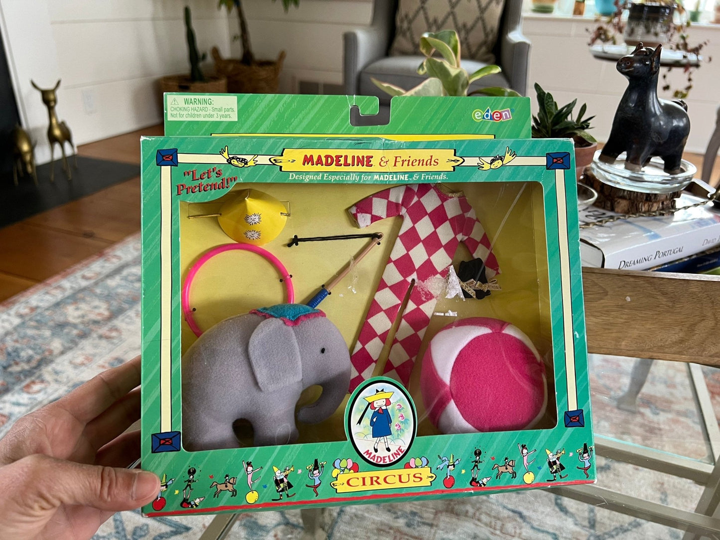 Eden Toys Madeline & Friends Circus Play Adventures Set — New in Original Box, c. 2000 - Loom Vintage