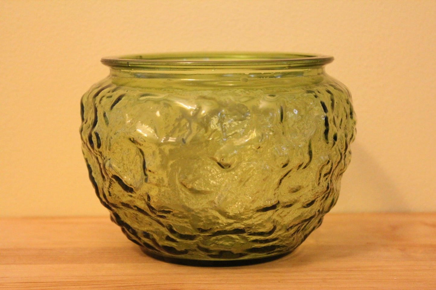 E.O.Brody Green Decorative Glass Bowl - Loom Vintage