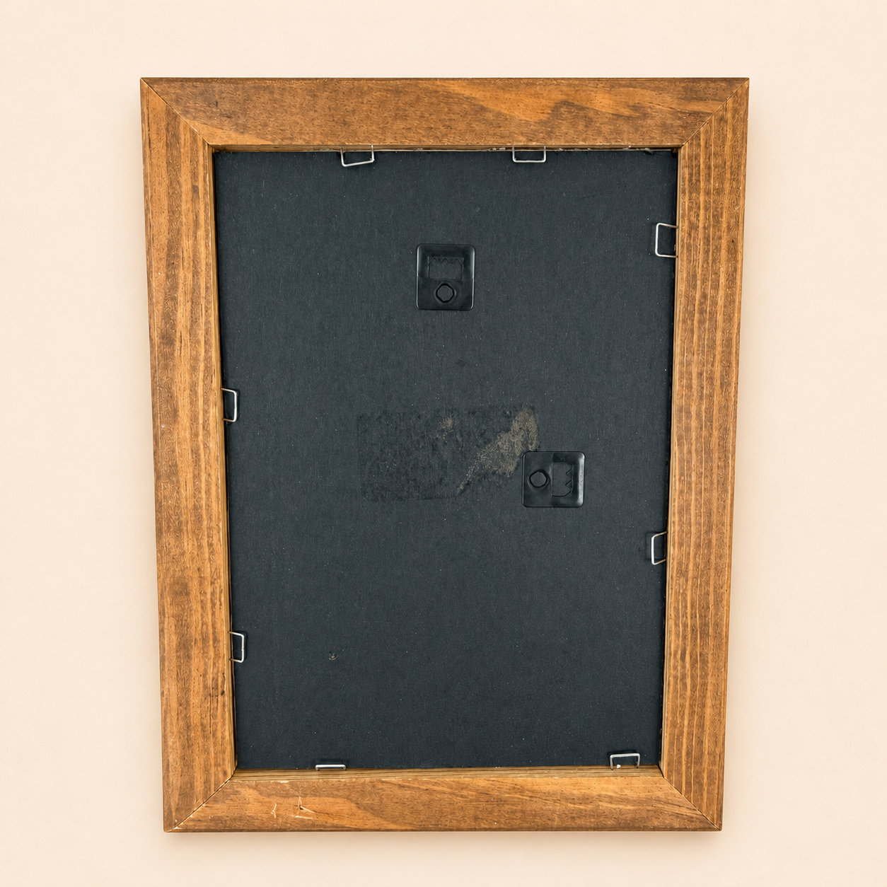 Back of small oak frame