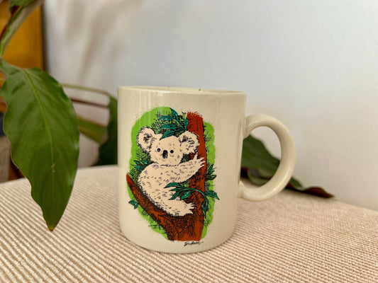 Vintage San Diego Zoo Wild Animal Park Koala Bear Mug Coffee/Tea Mug in Exceptional Condition