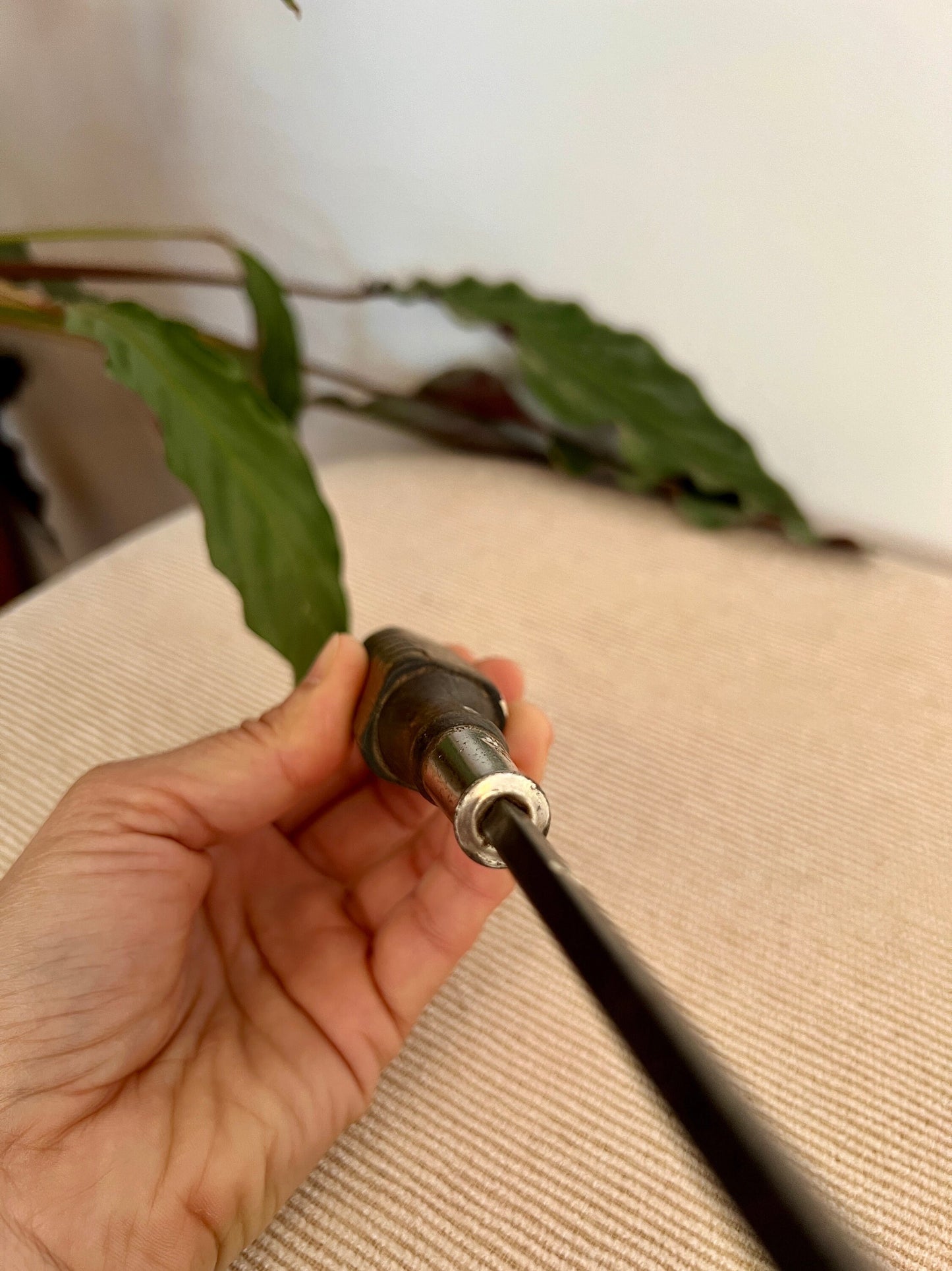 Vintage Wood Handled Screwdriver, MAC marking, Wooden Tools, Flat Head Hand Tool