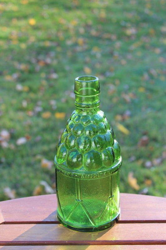 Wheaton, N.J. McGiver's American Army Bitters Green Glass Bottle