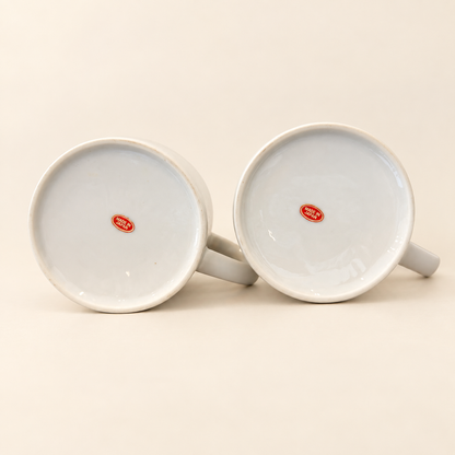 Japan sticker on the base of a ceramic mug