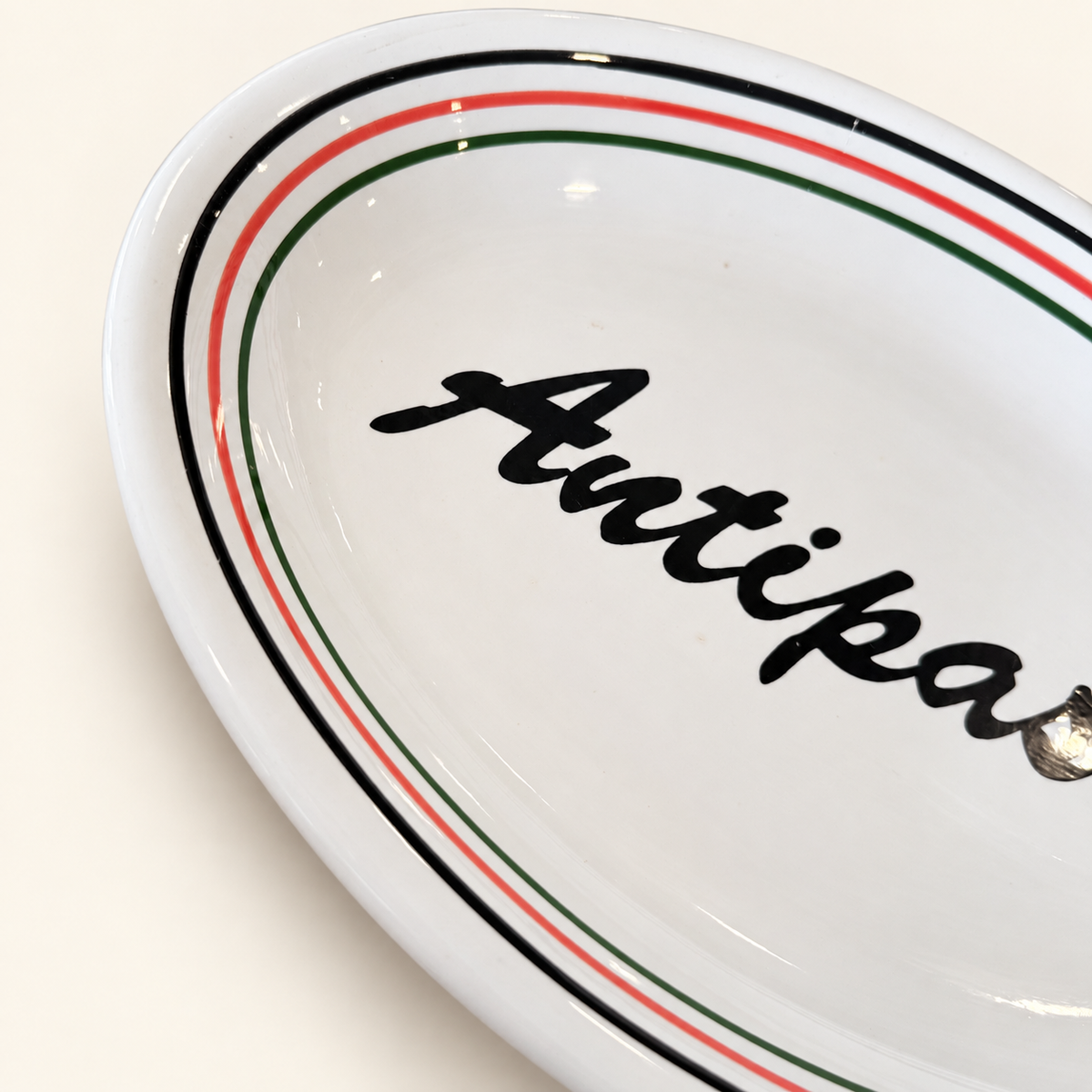 La Primula Antipasto platter backstamp, Made in Italy