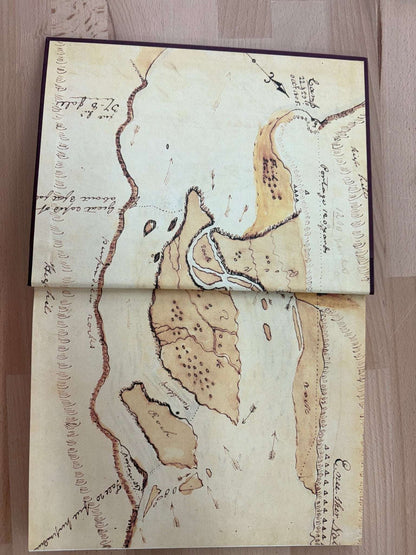 Lewis & Clark by Ken Burns – Decorative Maroon Hardcover for Shelf Styling - Loom Vintage
