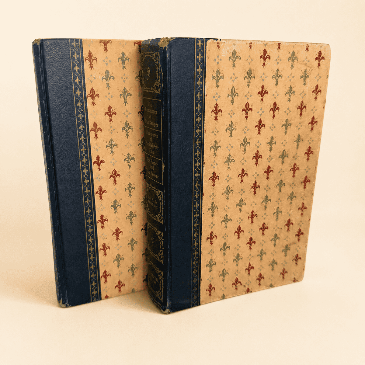 J.J. Little & Ives Library Edition classics, decorative 2-volume set, spine and cloth boards