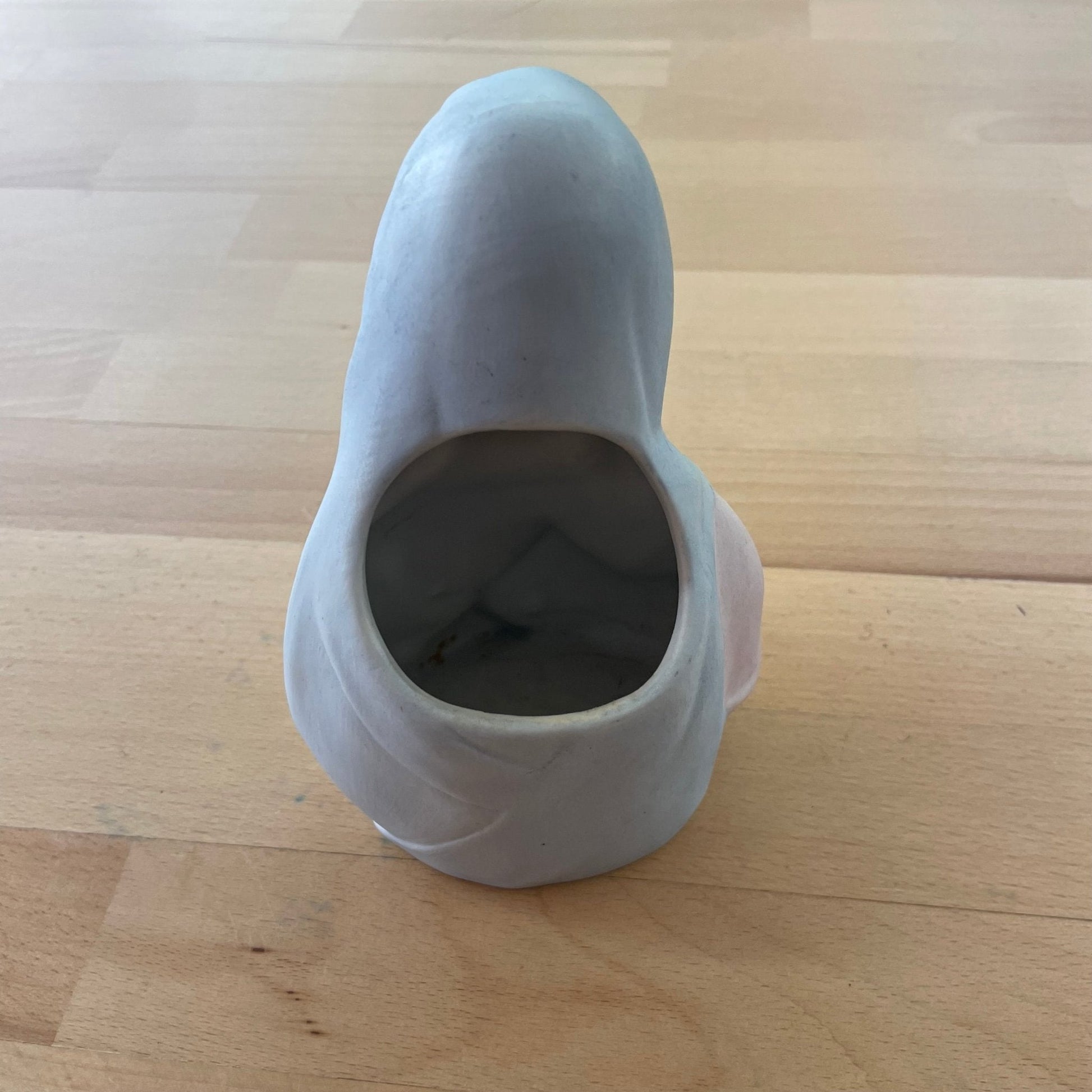 Madonna / Mother Mary Ceramic Planter — Matte Finish, Made in Japan, 6"H - Loom Vintage