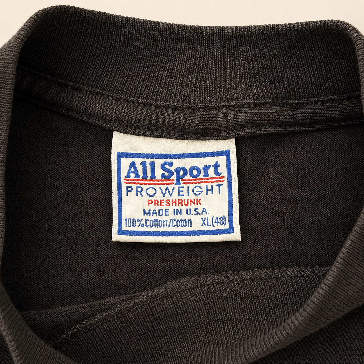 All Sport Proweight size XL(48) Made in USA neck tag, vintage 1996 Neil Diamond tour t-shirt