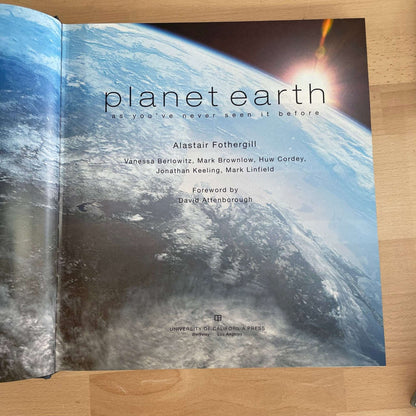 Planet Earth by Alastair Fothergill – Nature Photography Canvas Book - Loom Vintage