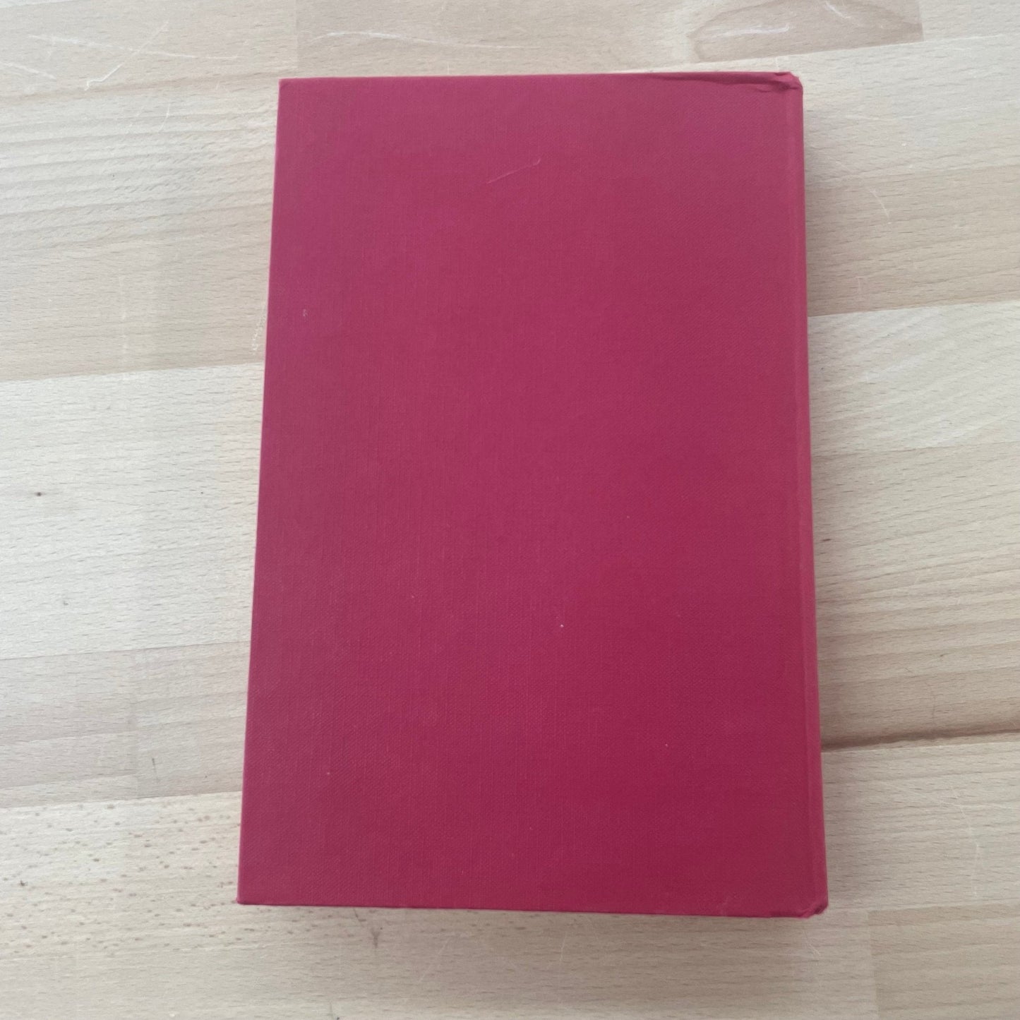 Red Clothbound “The Good House” Vintage Decorative Book for Shelf Styling - Loom Vintage