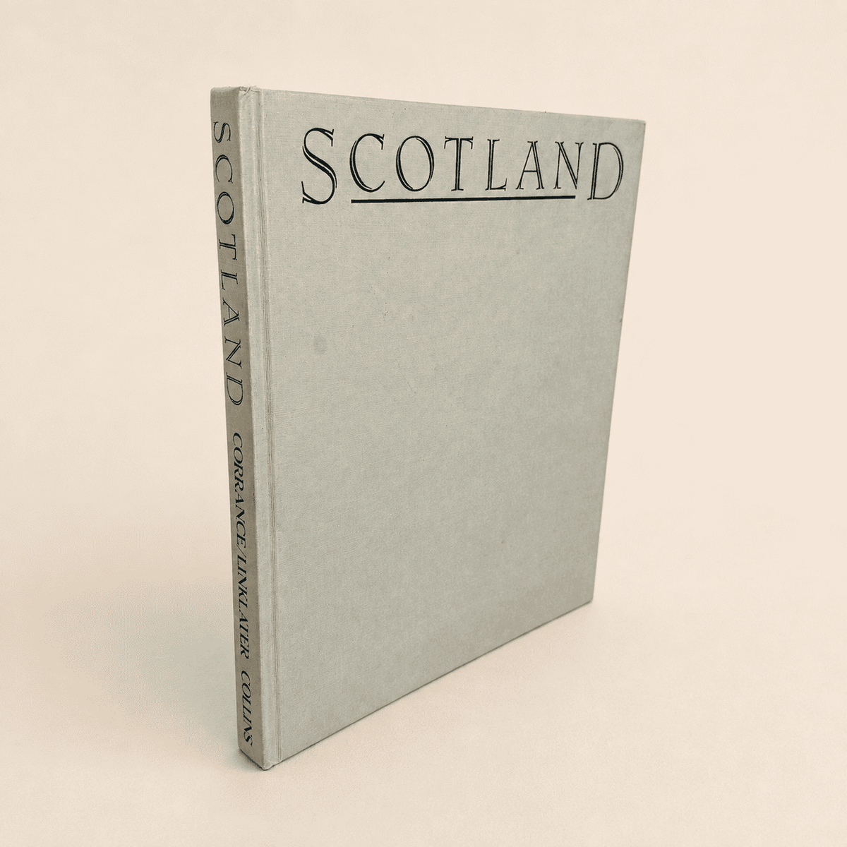 Scotland by Corrance and Linklater, Collins 1984 hardcover, front cover