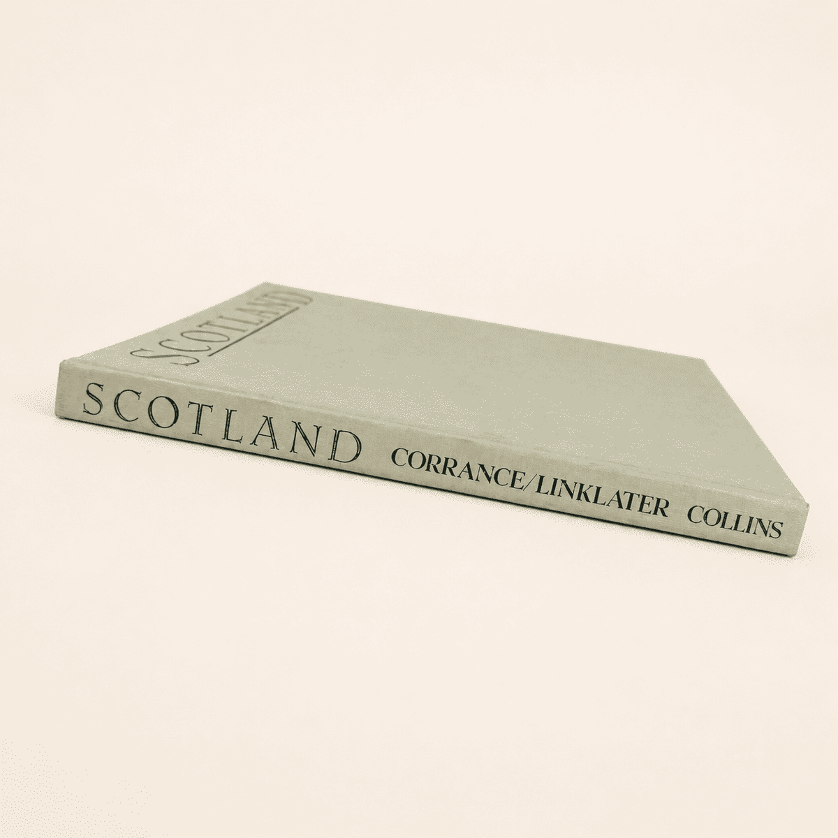 Scotland by Corrance and Linklater, Collins 1984 hardcover, spine and cloth boards