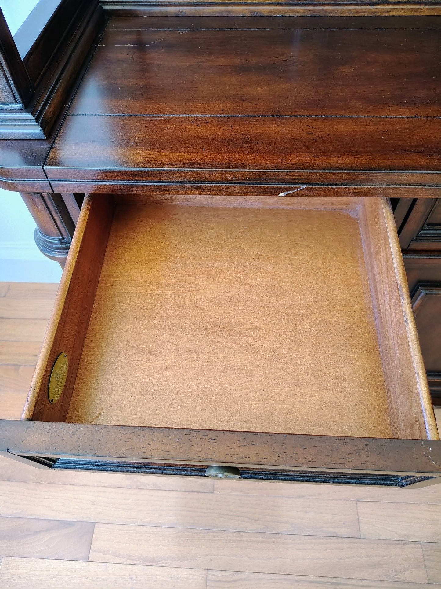 Seven Seas by Hooker Furniture Cherry Hutch & Buffet Sideboard - Loom Vintage